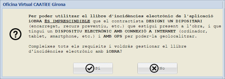 Condicions iOBRA